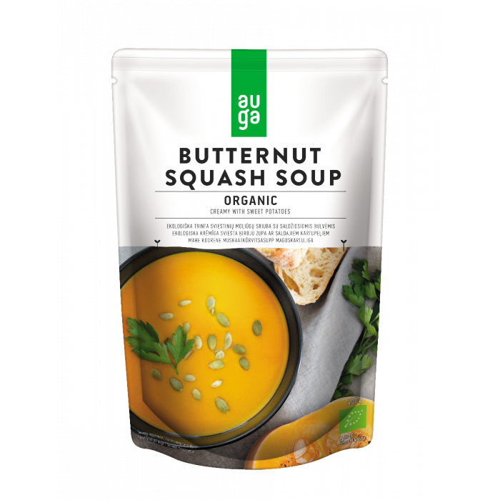 Butternut squash creamy soup - Auga