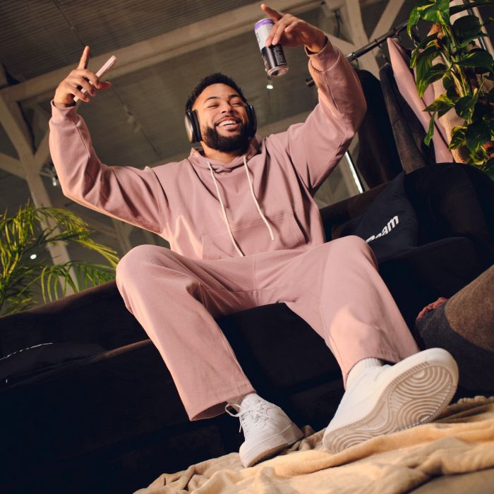 Aura kapucnis pulóver Roux - GymBeam L