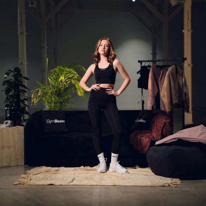 Aura sportmelltartó Black - GymBeam M