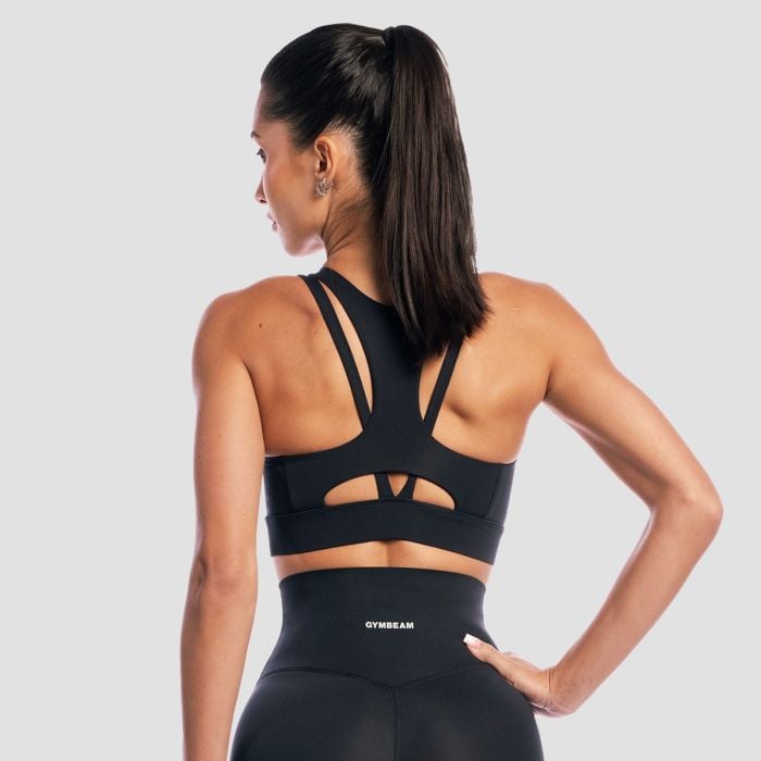 Aura sportmelltartó Black - GymBeam M