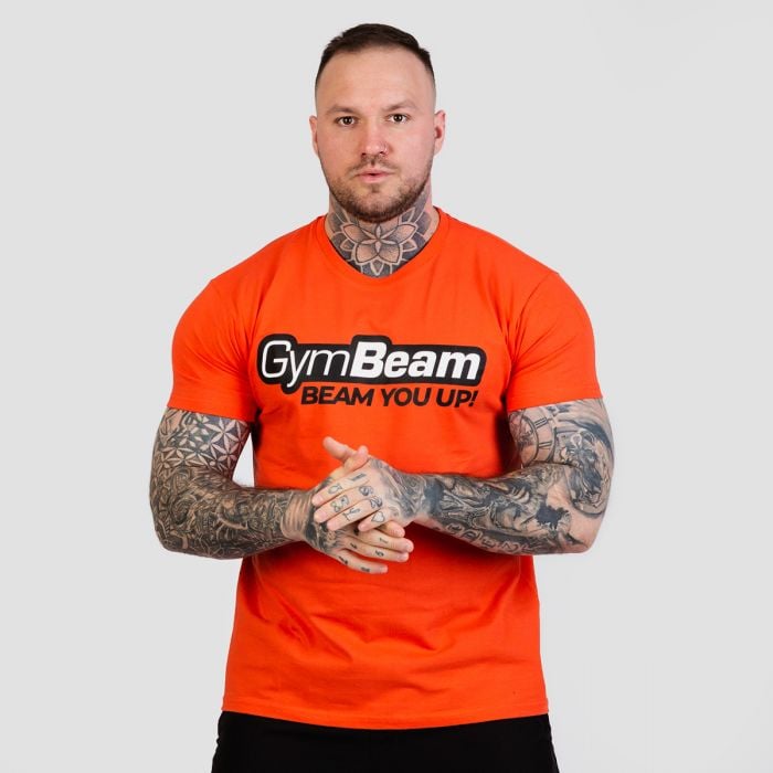 Beam T-shirt Orange - GymBeam