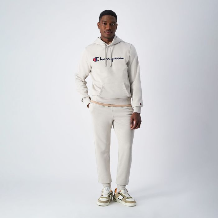 Big Logo Fleece kapucnis pulóver Grey - Champion S