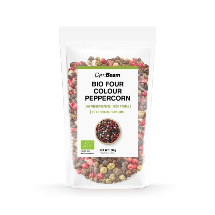 BIO Four colour peppercorn  - GymBeam 50 g