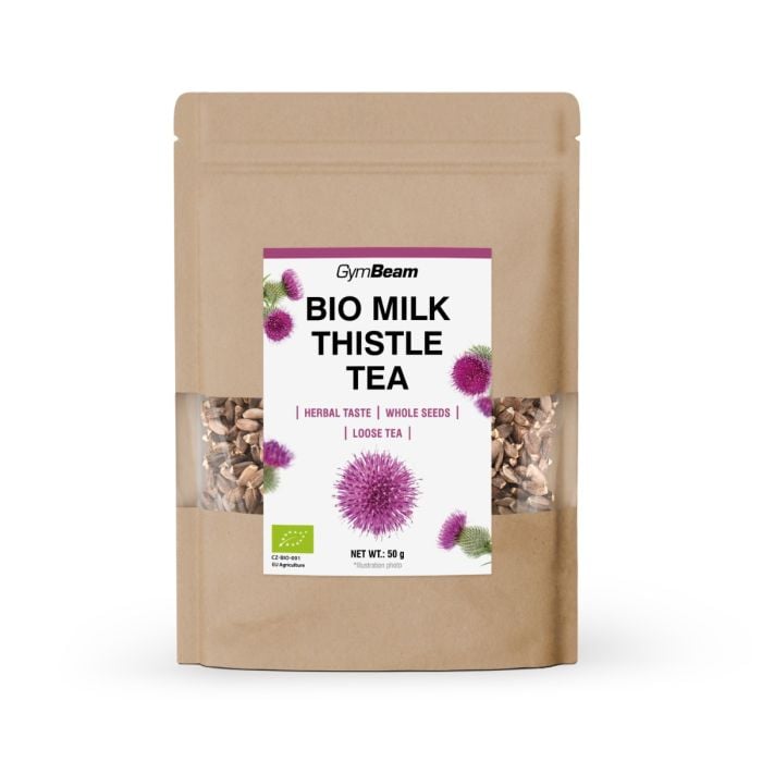 BIO Máriatövis tea - GymBeam 50 g