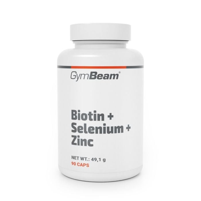 Biotin + Selenium + Zinc - GymBeam 90 kapsz.