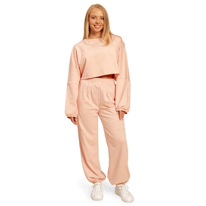 Bliss Cropped női pulóver Pink - BeastPink M