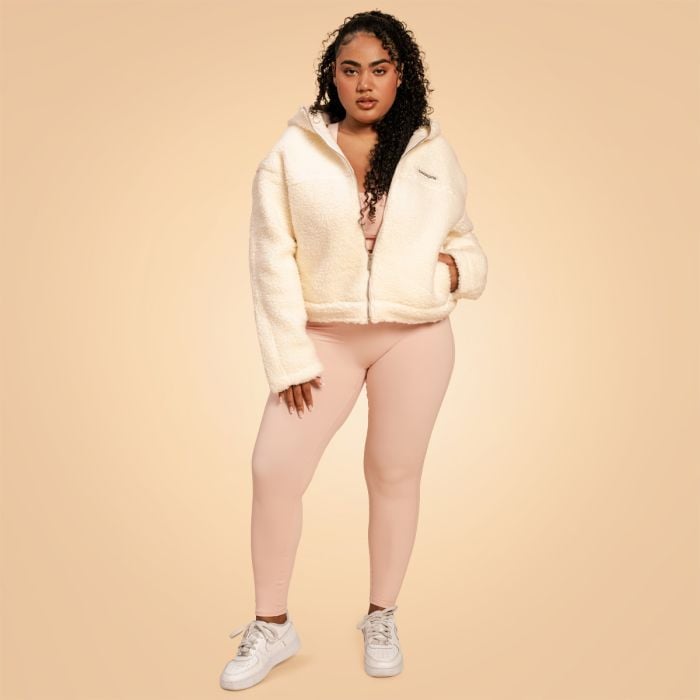 Bliss női kapucnis dzseki Ivory - BeastPink S