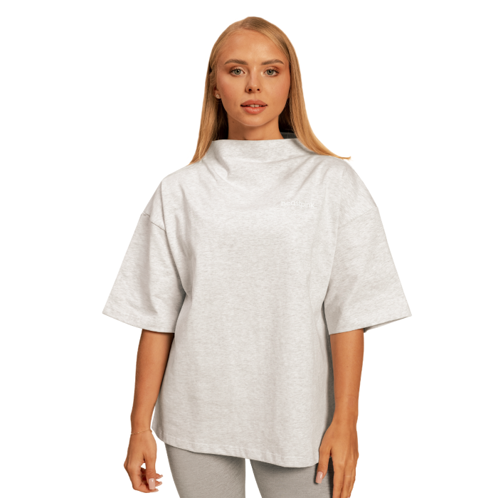 Bliss Oversized női felső Grey - BeastPink M