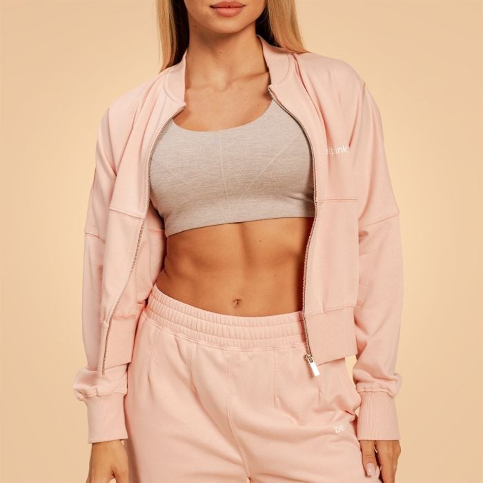 Bliss Zip-Up női pulóver Pink - BeastPink XL
