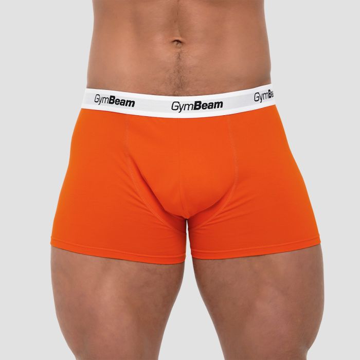 Essentials 3Pack Orange boxeralsó - GymBeam
