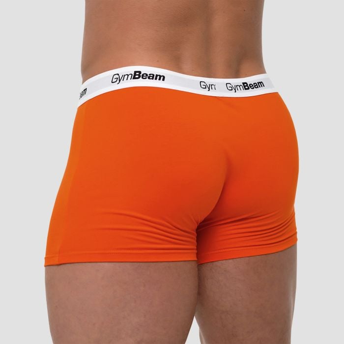 Essentials 3Pack boxeralsó Orange - GymBeam XL