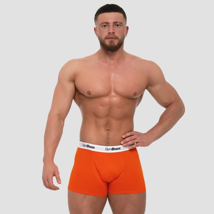Essentials 3Pack boxeralsó Orange - GymBeam XL