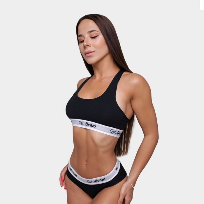 Bralette melltartó Black - GymBeam M