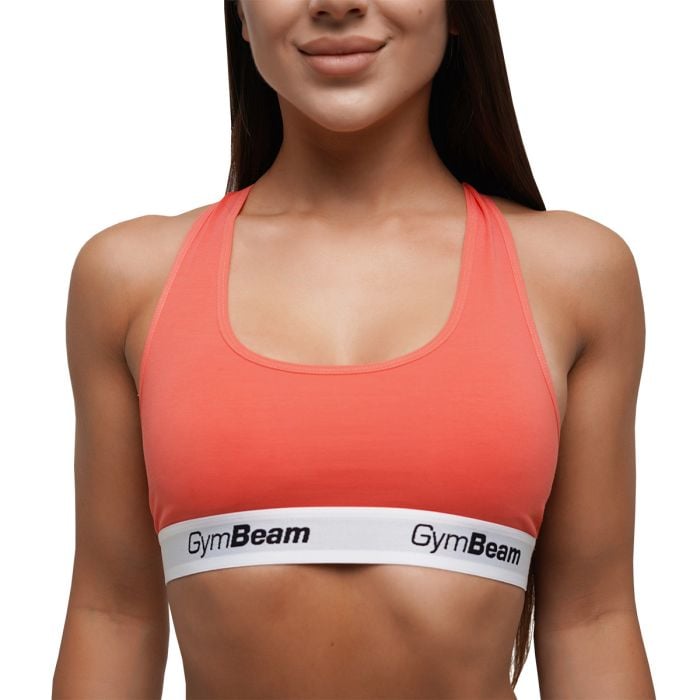 Bralette melltartó Strawberry Red - GymBeam M