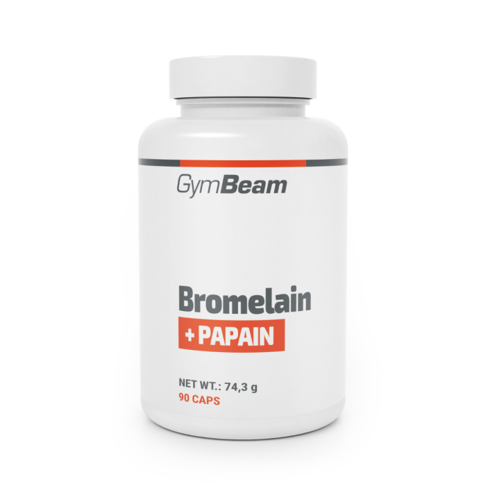Bromelain Papain - GymBeam 90 kapsz.
