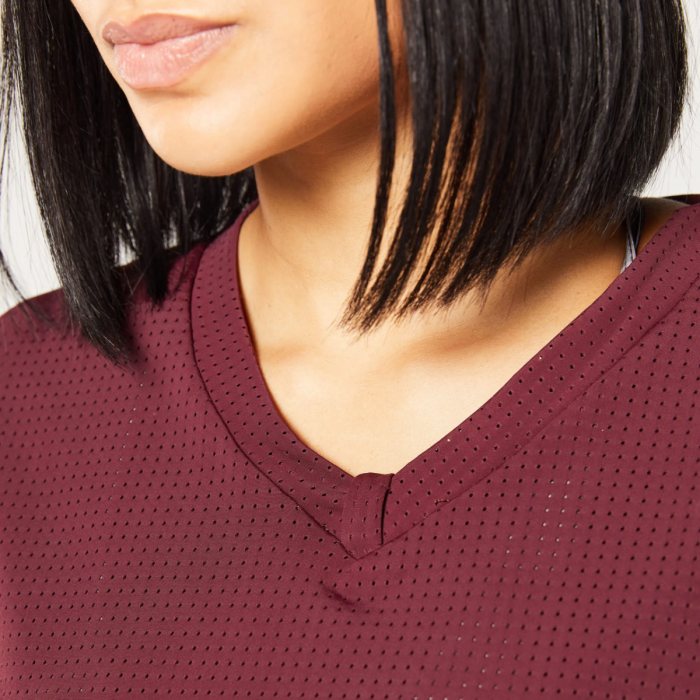 Code V-nyakú női haspóló Red  - SQUATWOLF XL