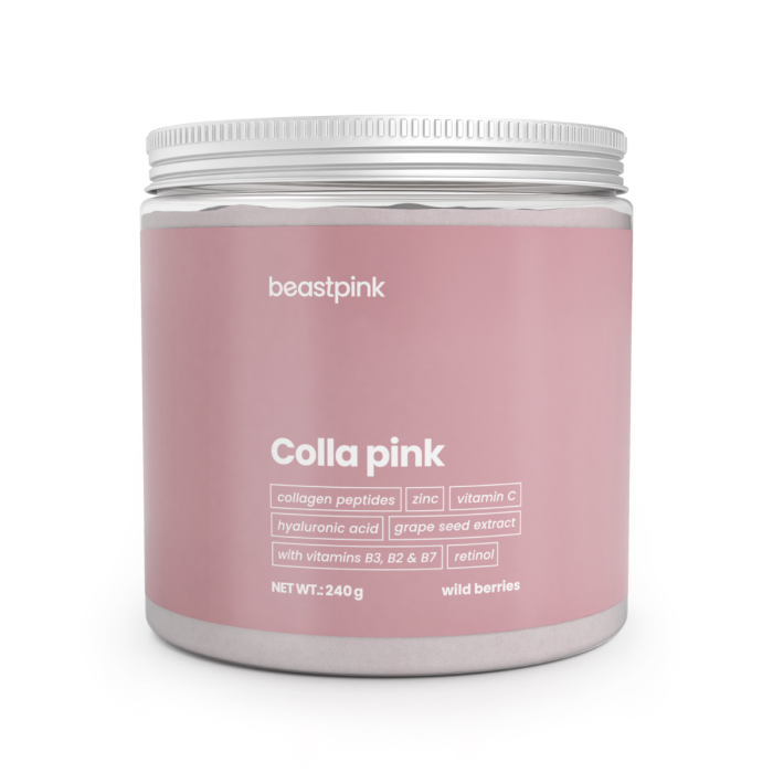 Colla Pink - BeastPink + ajándékok málna