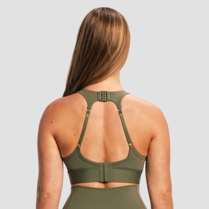 Combat sportmelltartó Olive Grey - GymBeam M