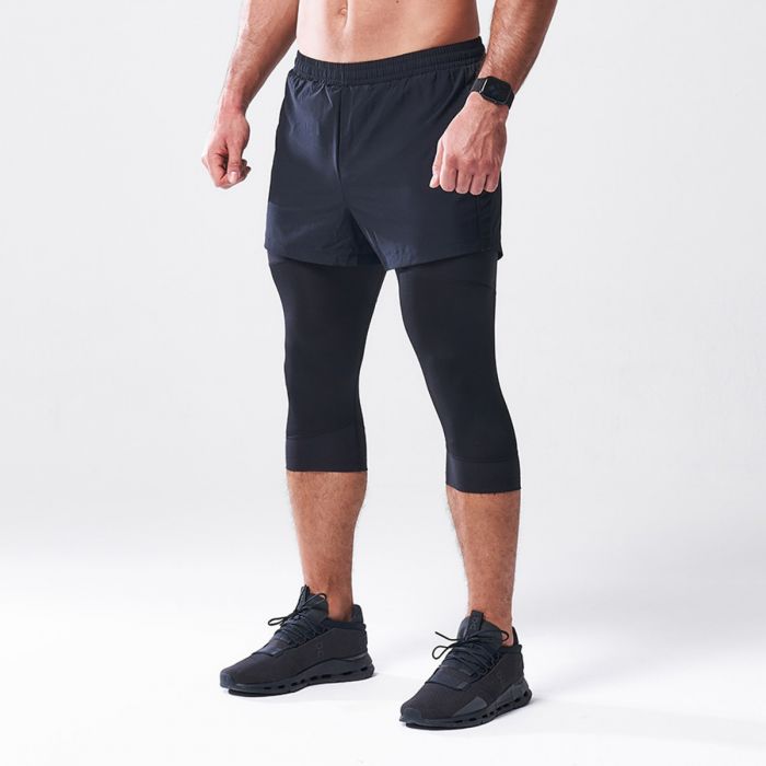 Compression Leggings All-Action Short + Tight Black - Squat Wolf