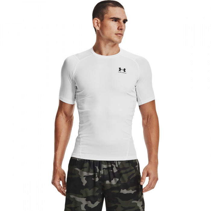Compression T-shirt HG Armour Comp SS White - Under Armour