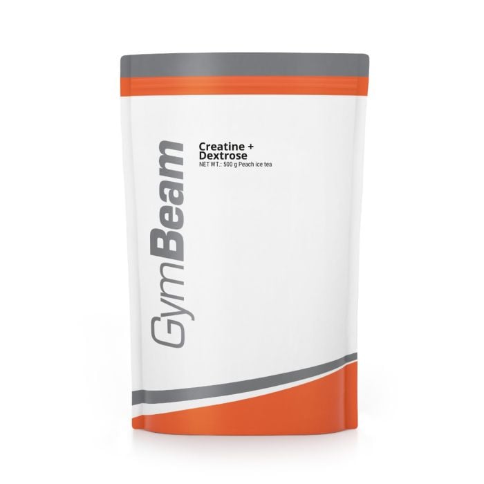 Kreatin + Dextróz - GymBeam 1000 g - őszibarackos jegestea