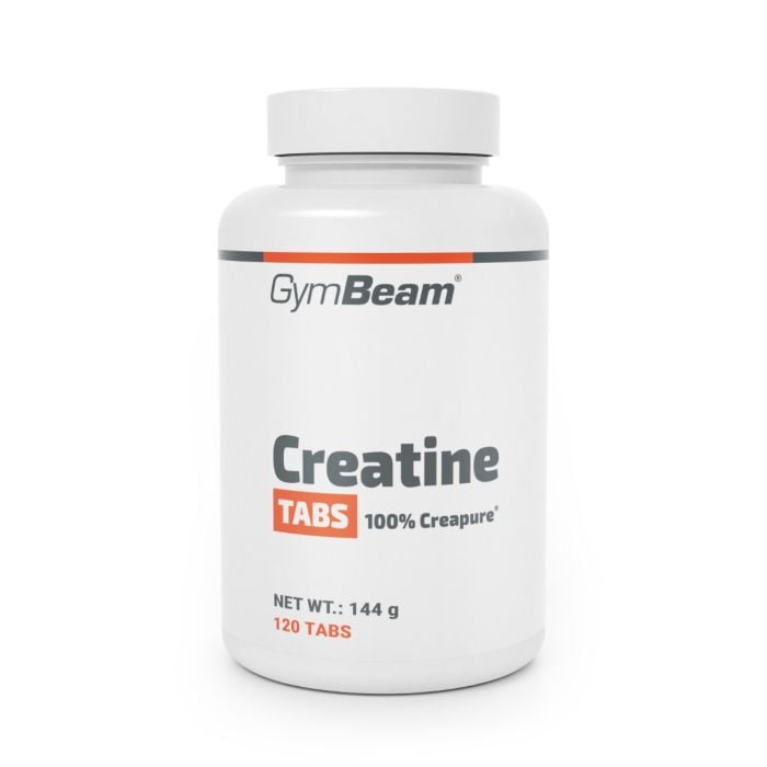 Kreatin TABS 100% Creapure® – GymBeam 120 tabl. - 00