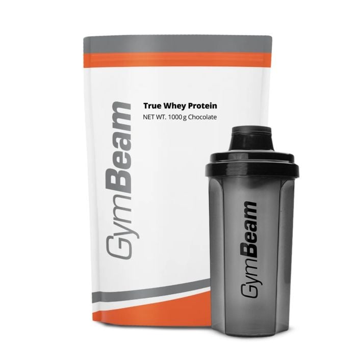 Protein True Whey - GymBeam 1000 g - csokoládé - 00
