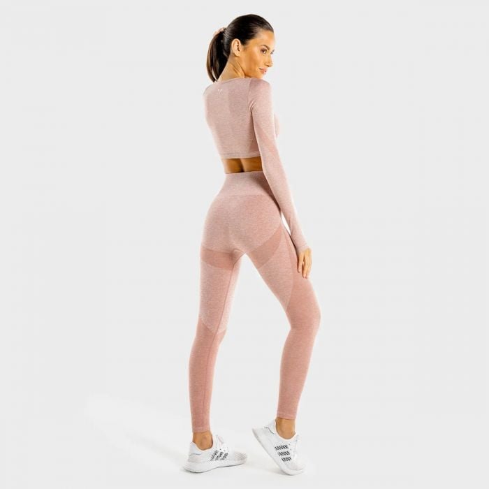 Women‘s leggings Marl Seamless rose gold - SQUATWOLF L
