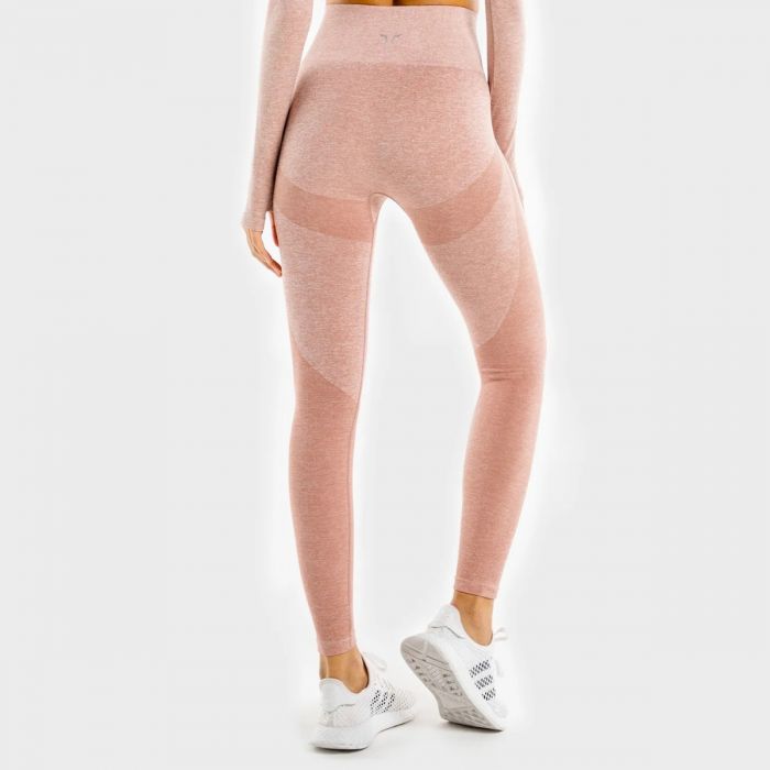 Women‘s leggings Marl Seamless rose gold - SQUATWOLF L