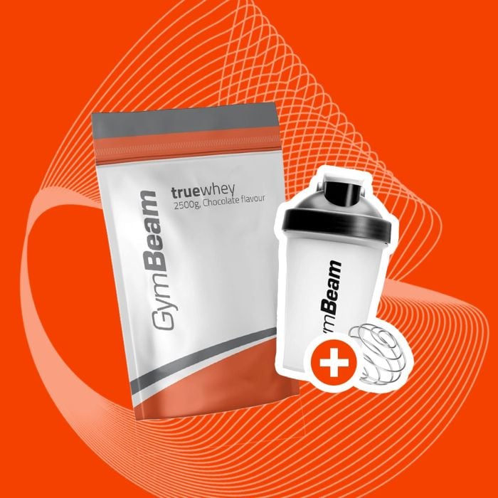 Protein True Whey - GymBeam 1000 g - csokoládé - 00