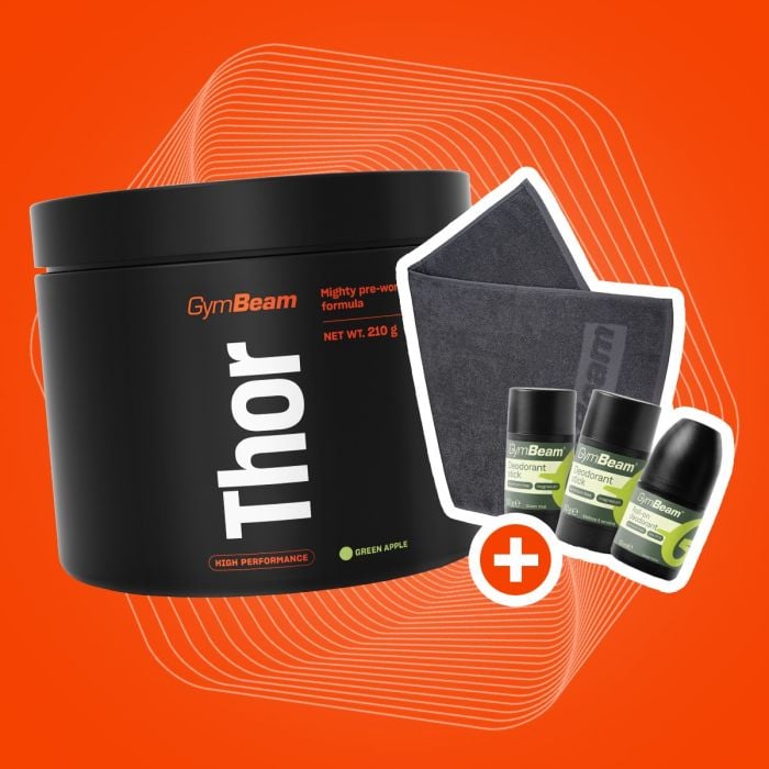 Thor - GymBeam 210 g - eper*kiwi