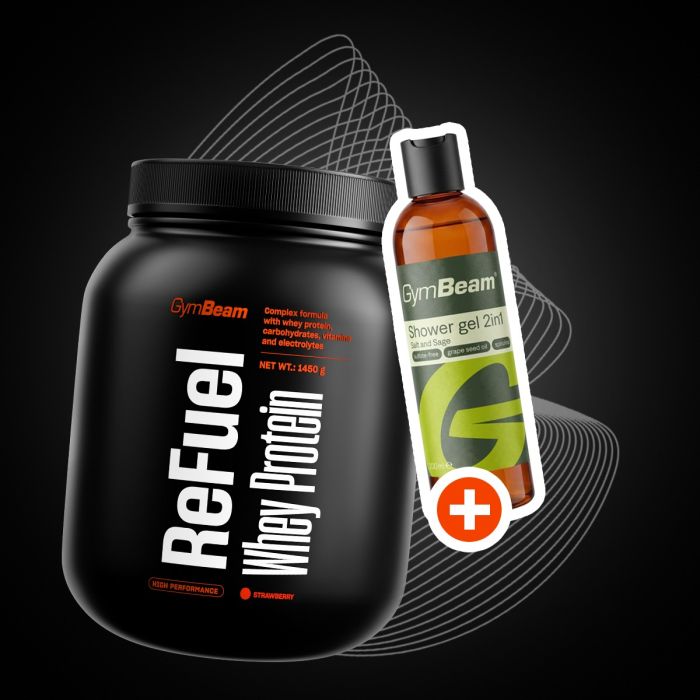 ReFuel Whey Protein - GymBeam + ajándék 1450 g - vanília
