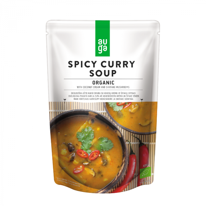 Spicy curry soup - Auga