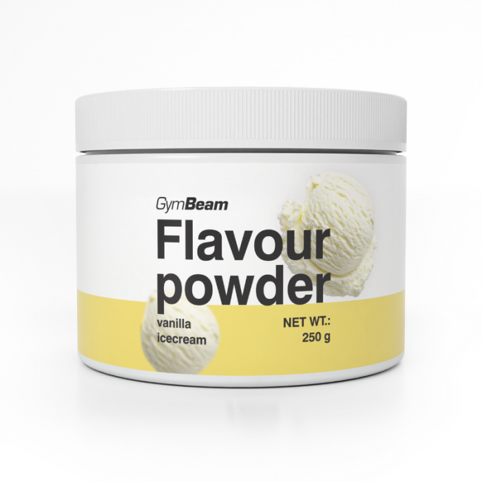 Flavour Powder – GymBeam 250 g - mogyoróvaj-karamell