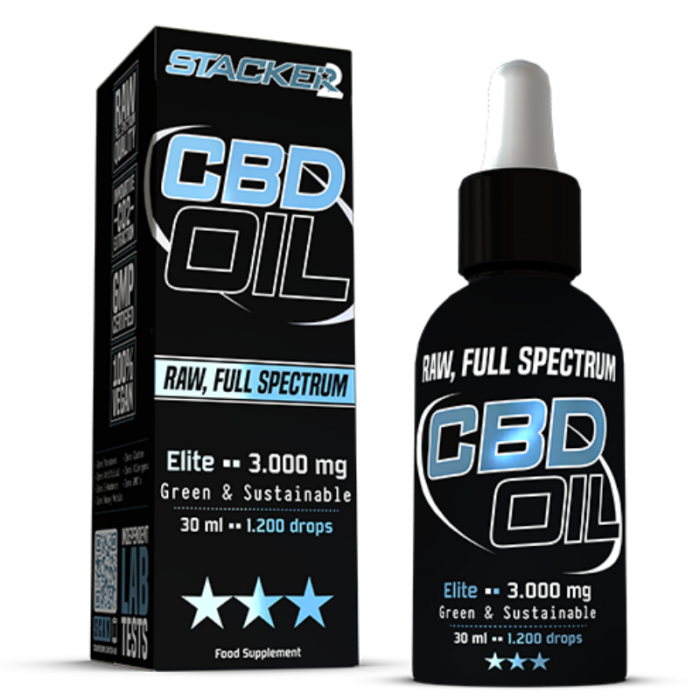 CBD Oil Elite 3000 mg - Stacker2
