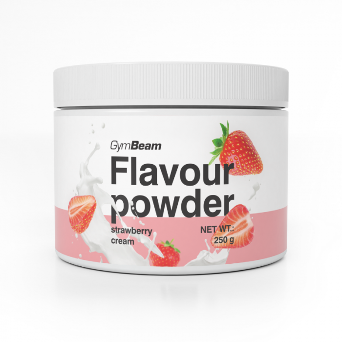 Flavour Powder – GymBeam 250 g - mogyoróvaj-karamell