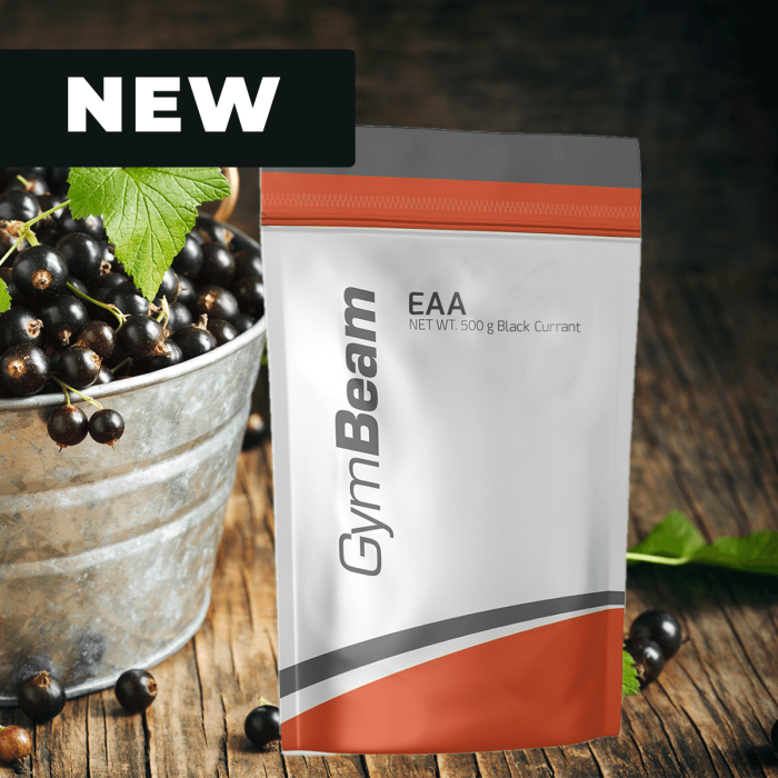 EAA - GymBeam 500 g - feketeribizli