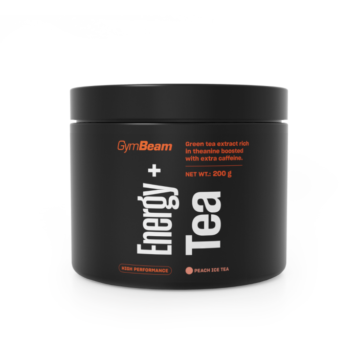 Energy + Tea - GymBeam 200 g - őszibarackos jegestea