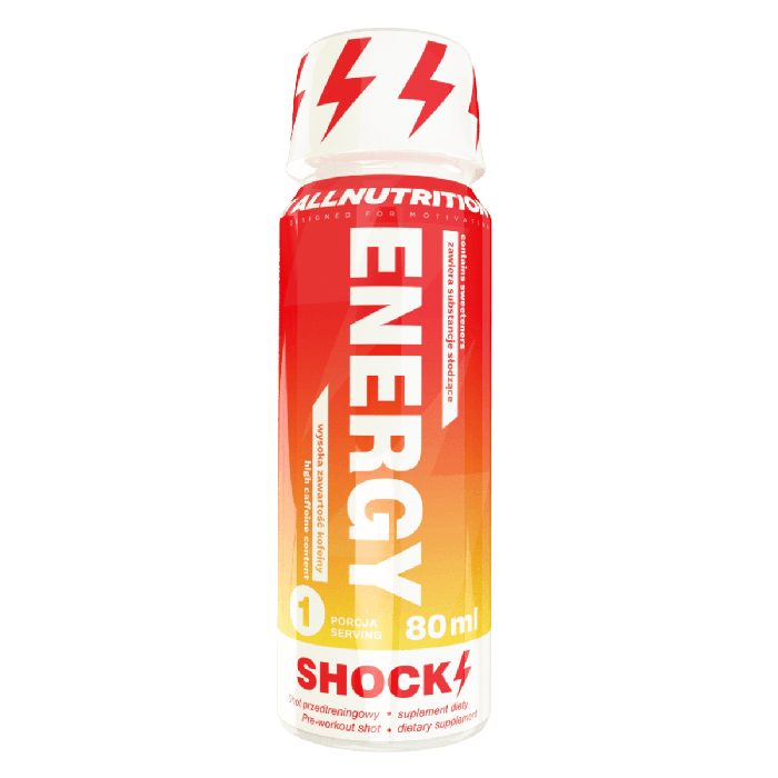 Energy Shock Shot 80 ml edzés előtti stimuláns - All Nutrition 