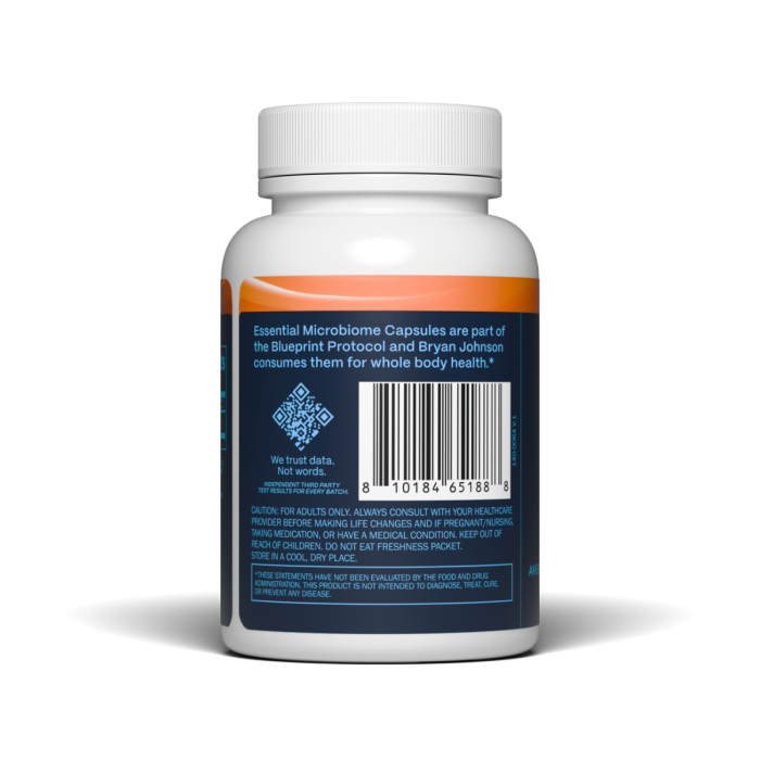 Essential Microbiome - Blueprint by Bryan Johnson 30 caps