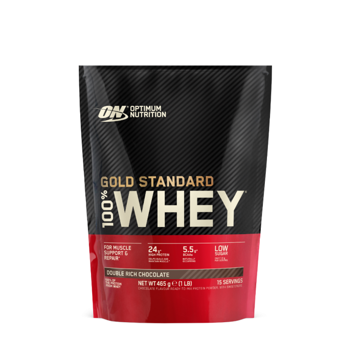 100% Whey Gold Standard - Optimum Nutrition 450 g - dupla gazdag csoki
