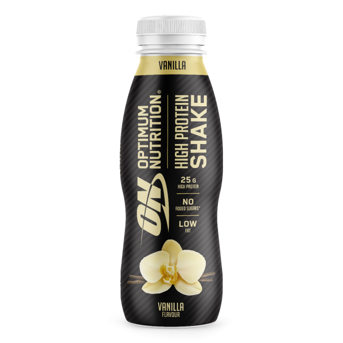 Optimum High Protein Shake - Optimum Nutrition 330 ml - vanília