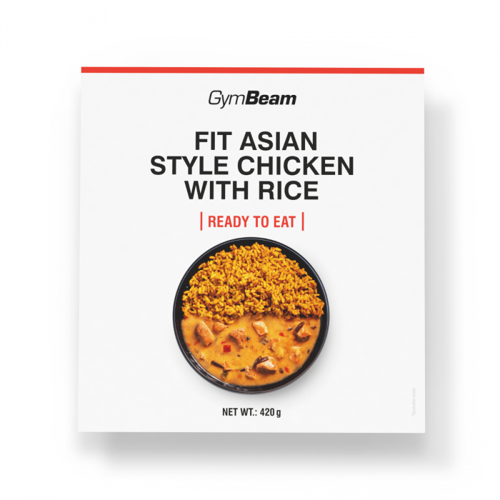 FIT Asian style chicken with rice Ready to eat - GymBeam