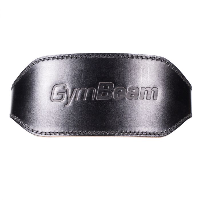 Full Leather Black edzőöv - GymBeam M