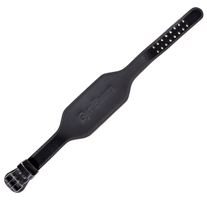 Full Leather Black edzőöv - GymBeam M
