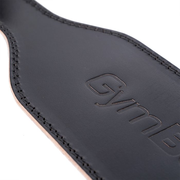 Full Leather Black edzőöv - GymBeam M