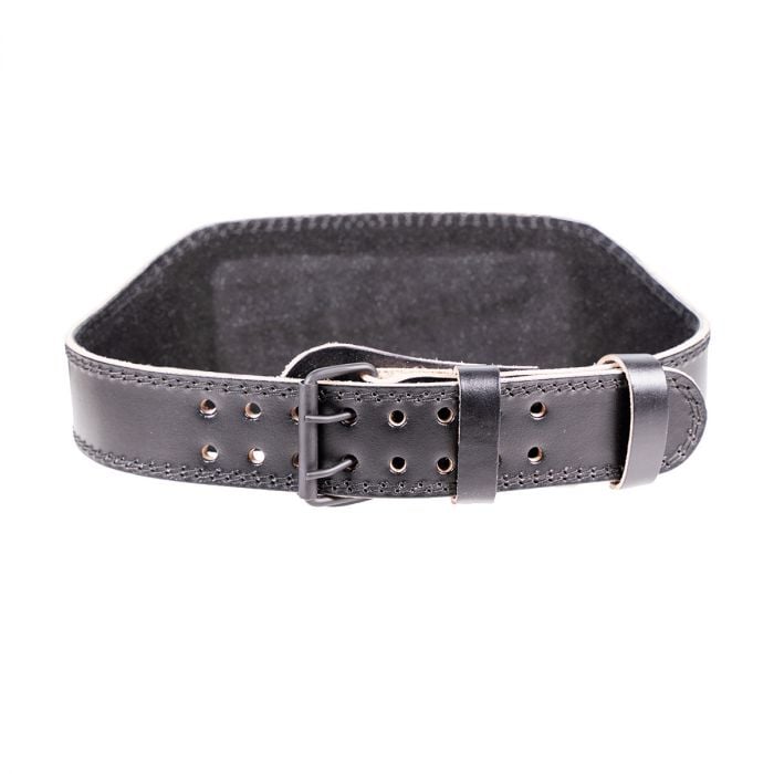 Full Leather Black edzőöv - GymBeam M