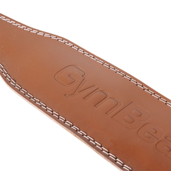 Full Leather Brown edzőöv - GymBeam S