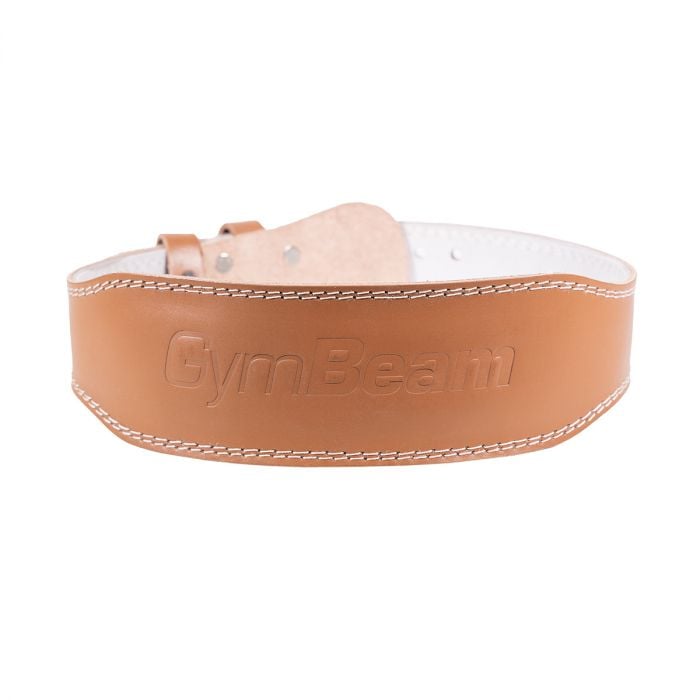 Fitness Leather Belt Brown - GymBeam