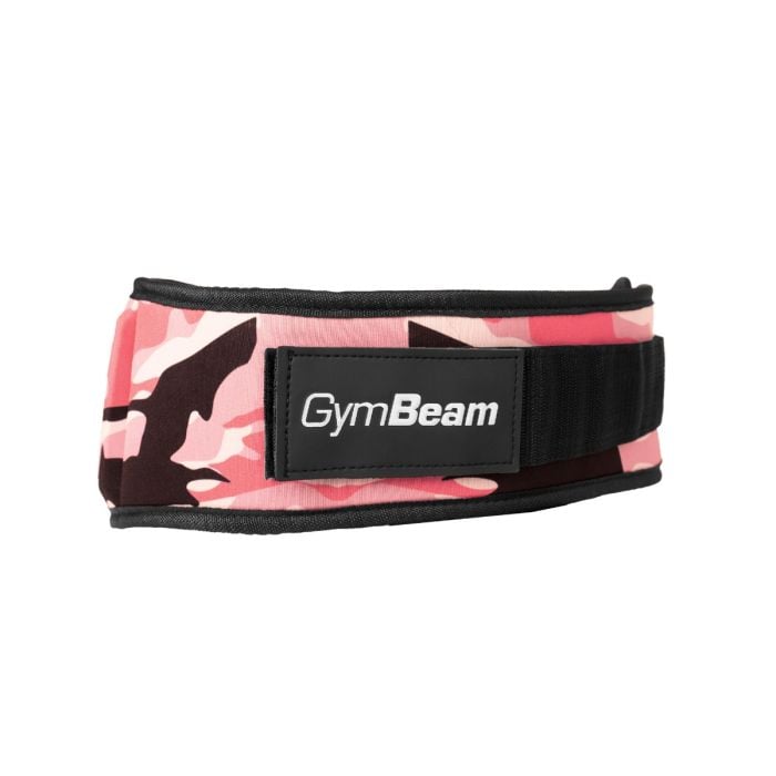 Pink Camo női fitnesz öv – GymBeam XS